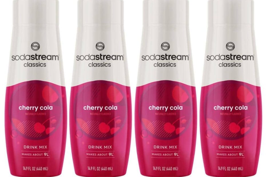 440 Ml Cherry Cola Soda Mix Case Of 4