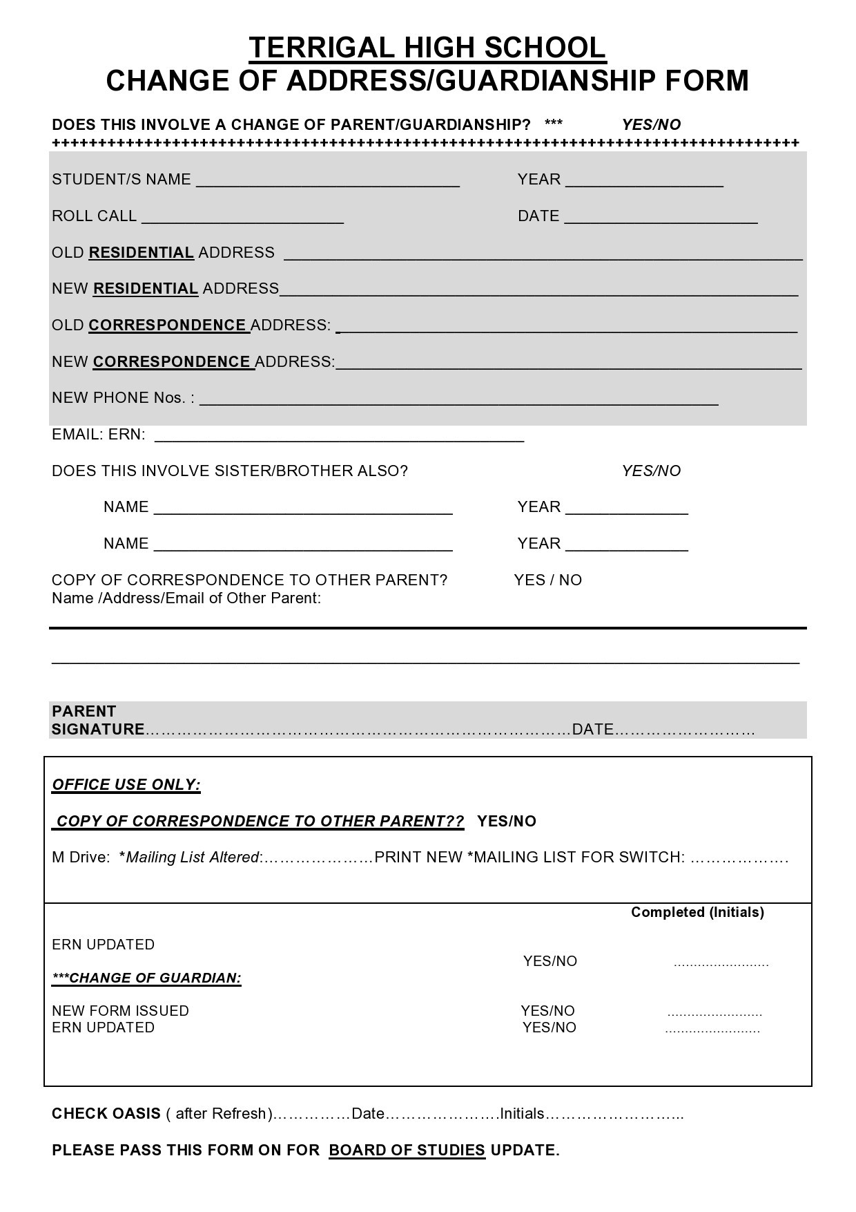 50 Free Guardianship Forms Temporary Permanent TemplateLab
