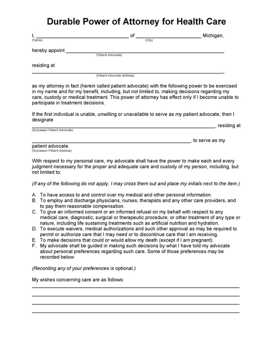 50 General Power Of Attorney Forms U0026 Templates FREE 50 General Power Of Attorney Forms U0026 Templates FREE