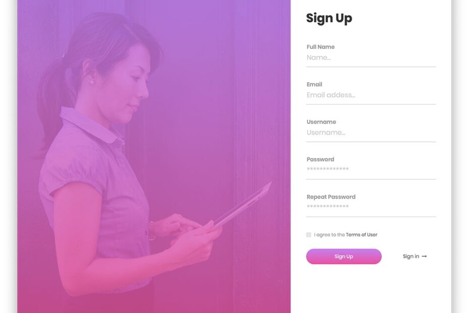 55 Best Free Bootstrap Registration Form Designs 2025 Colorlib