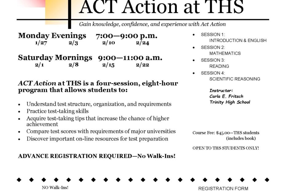 ACT Prep Trinity High School