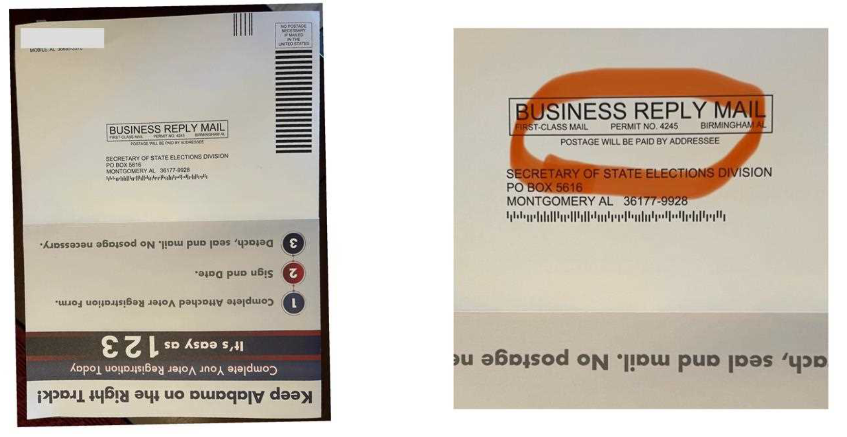 Alabama GOP Sends Voter Registration Forms With Political Mailers Secretary Of State Disapproves Alabama Reflector