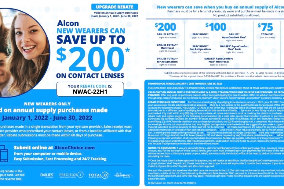 Alcon Rebate In Harlem NYC Green Eye Care