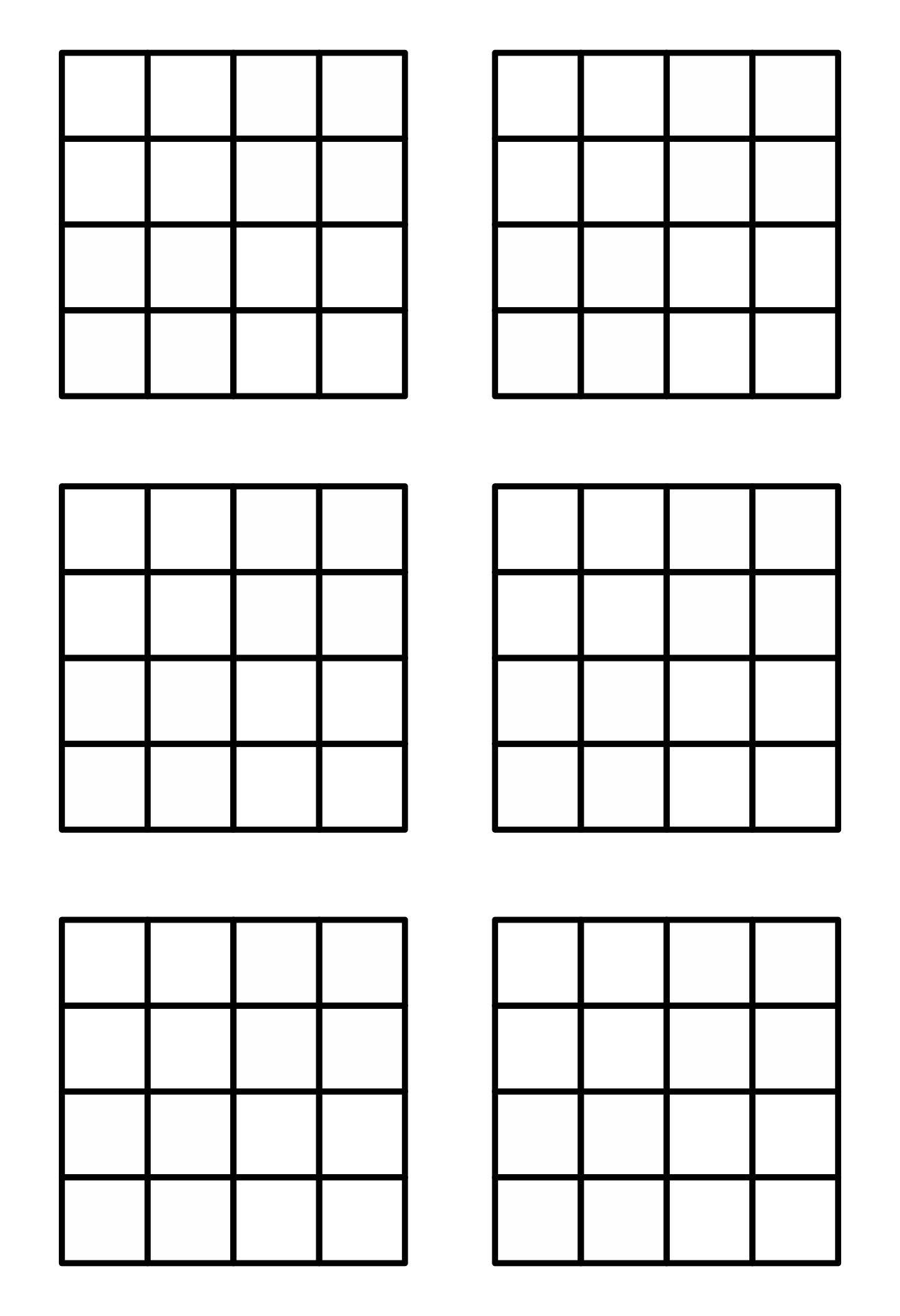 Blank Sudoku Grid 2 Per Page 10 Free PDF Printables Printablee