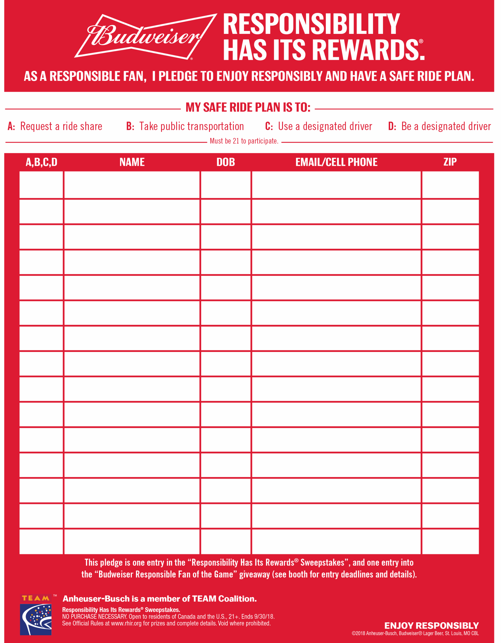 Budweiser Responsibility Has Its Rewards 