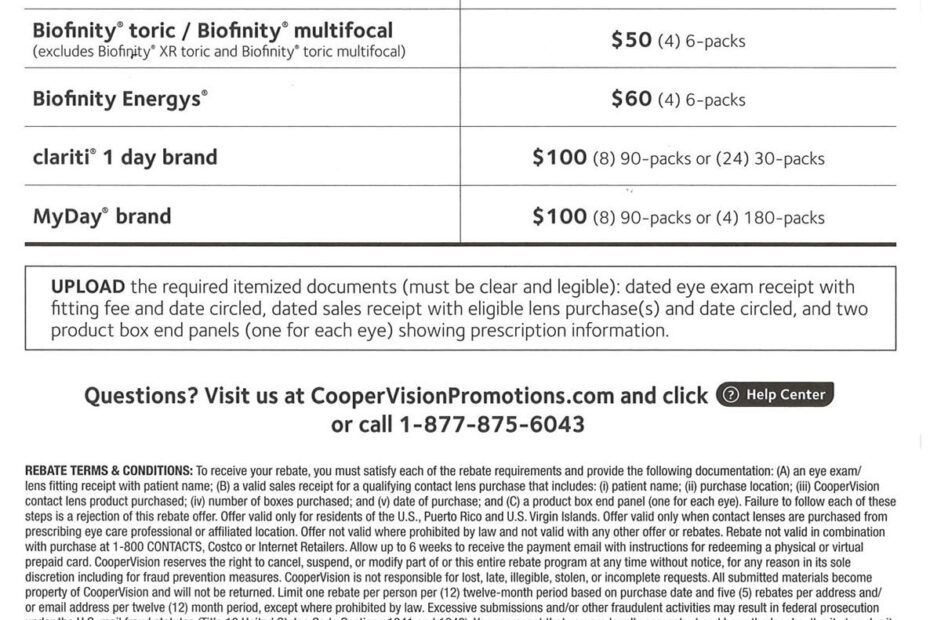 Contact Lens Rebates Eye Consultants Of Atlanta