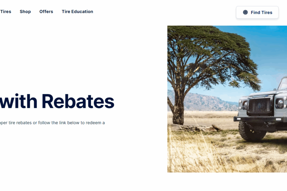 Cooper Tire World Wide Rebates