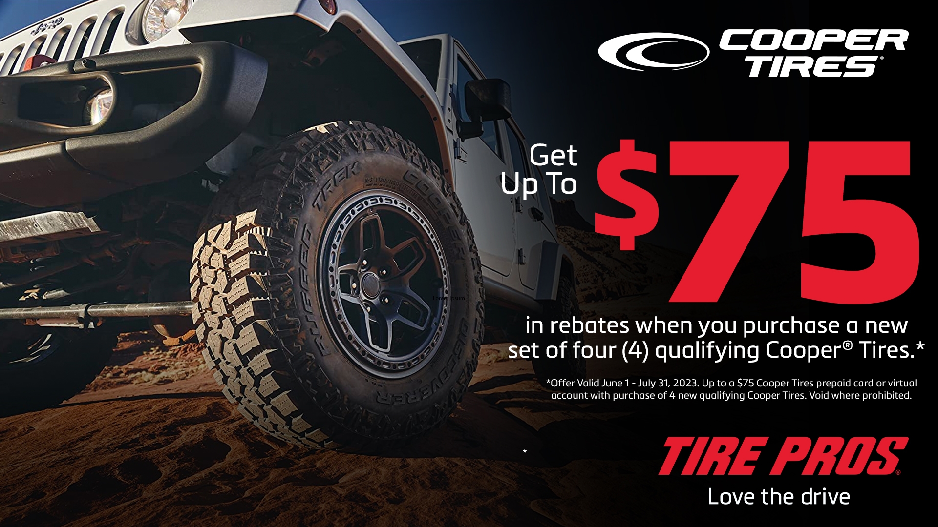 Cooper Up To 75 Consumer Rebate