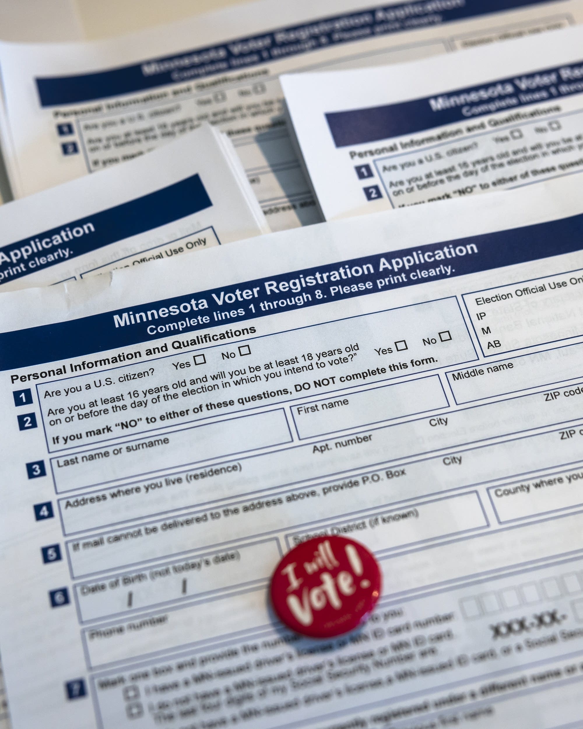 Couple Admits Submitting Hundreds Of Fake Voter Registration Forms MPR News