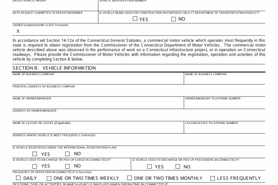 Ct Dmv Registration Cancellation Form