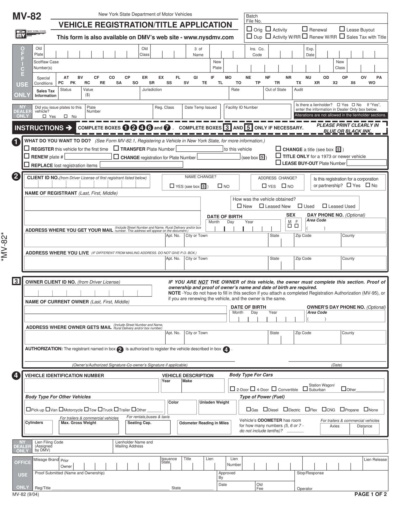 Ct Registration Form