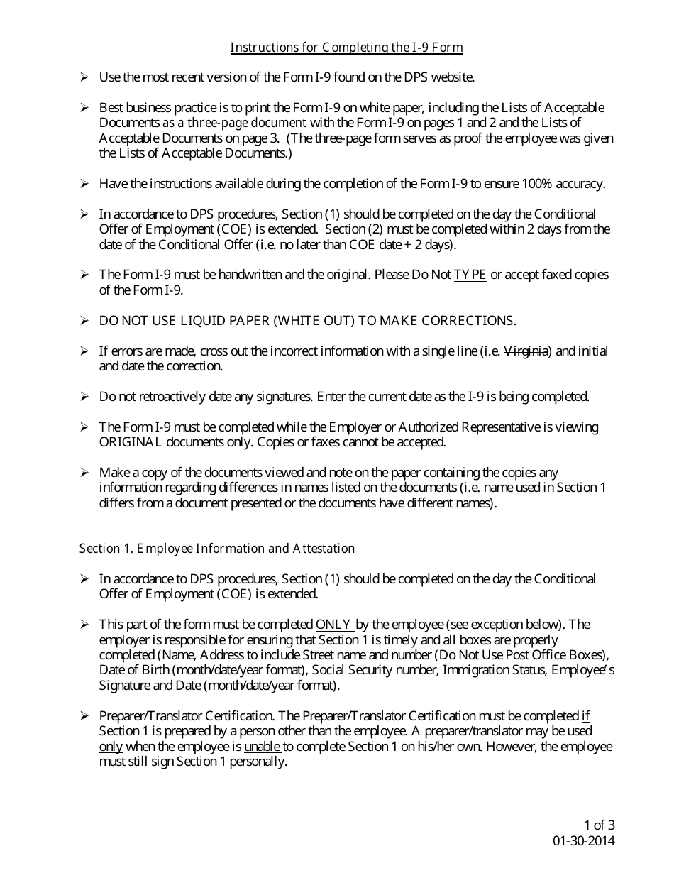 Download Instructions For USCIS Form I 9 Employment Eligibility Verification PDF Templateroller Download Instructions For USCIS Form I 9 Employment Eligibility Verification PDF Templateroller