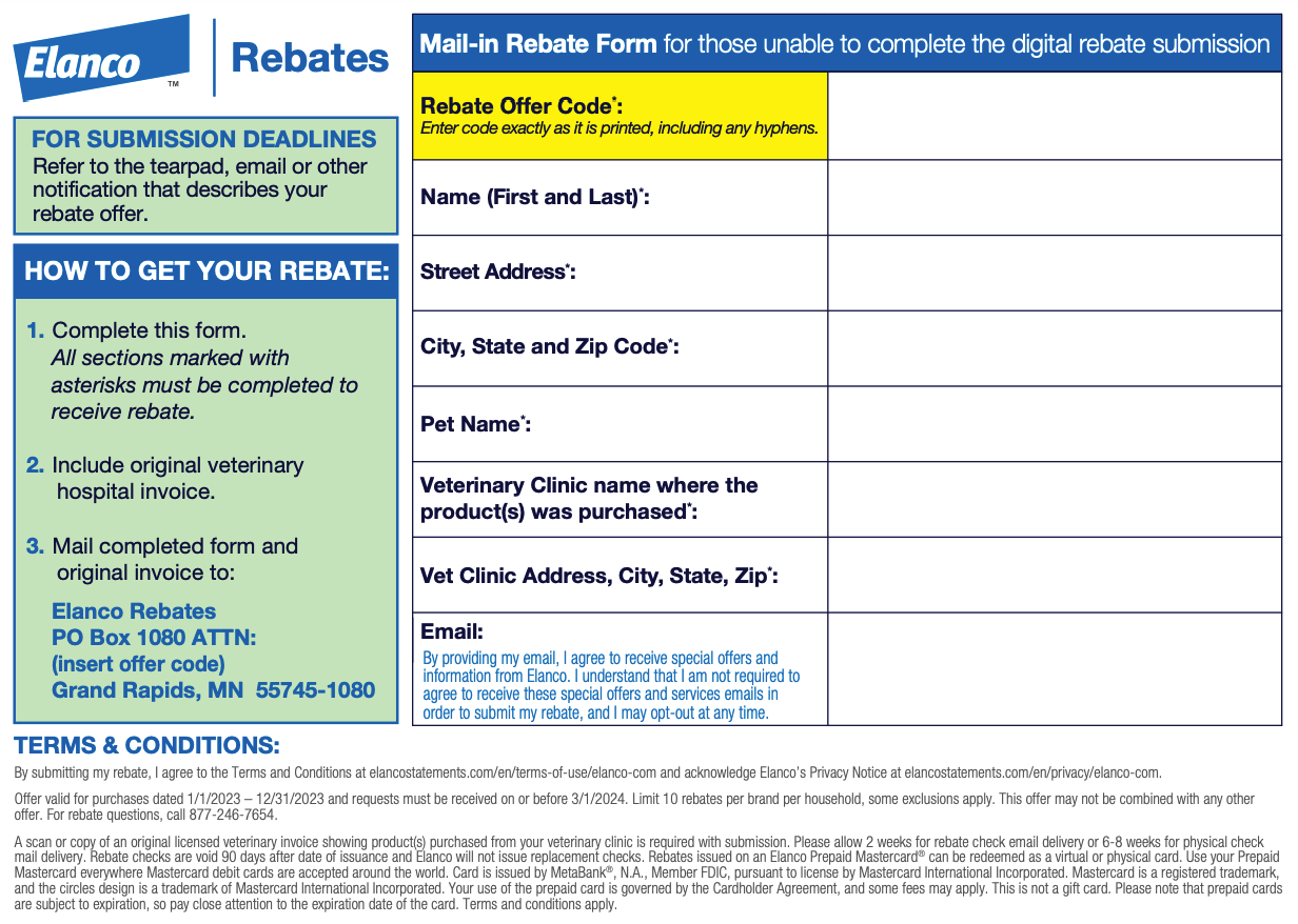 Elanco Rebate 2024 How To Get The Best Deal Elanco Rebate
