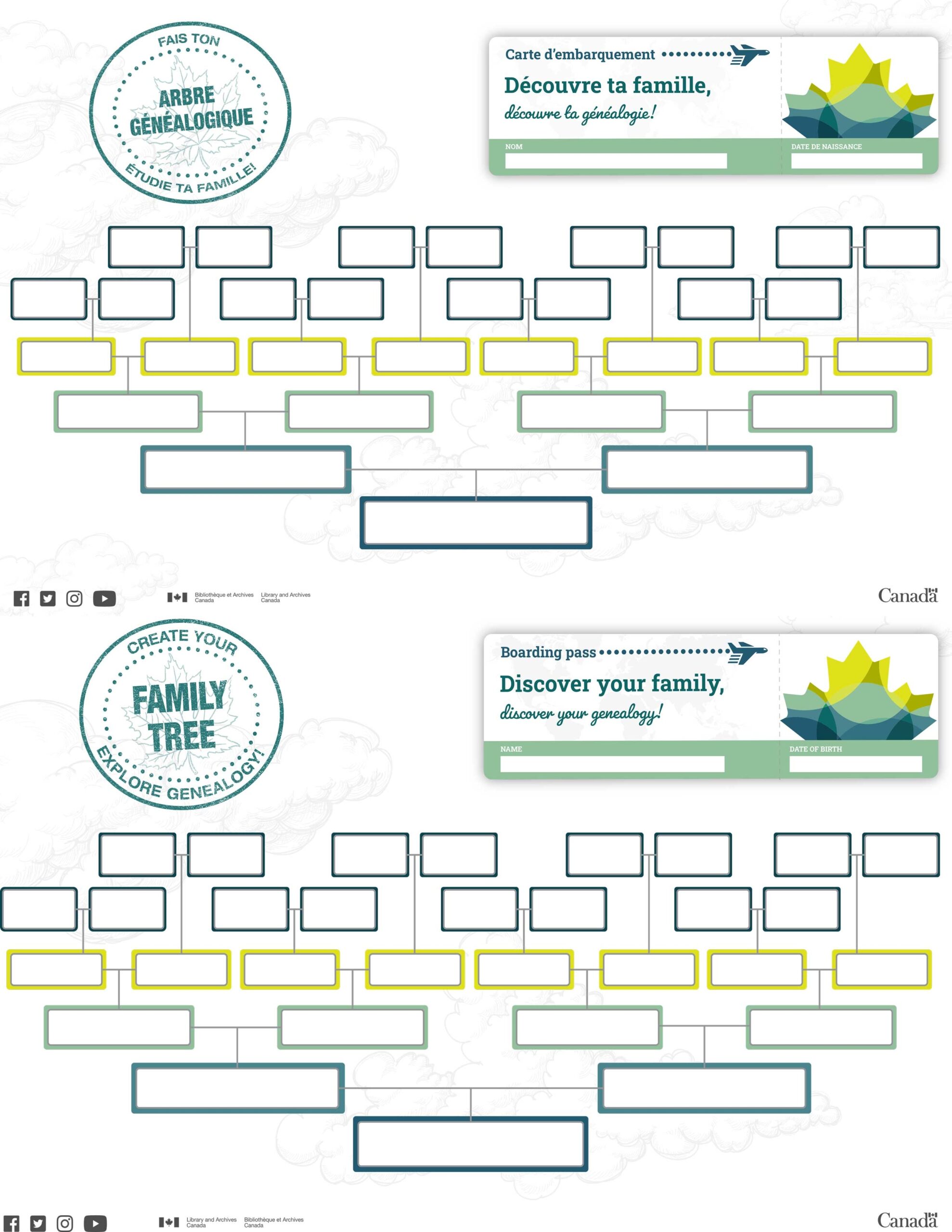 Family Tree Templates