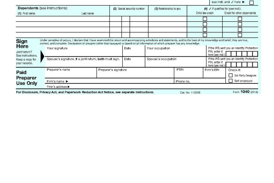 File IRS Form 1040 2018 pdf Wikipedia