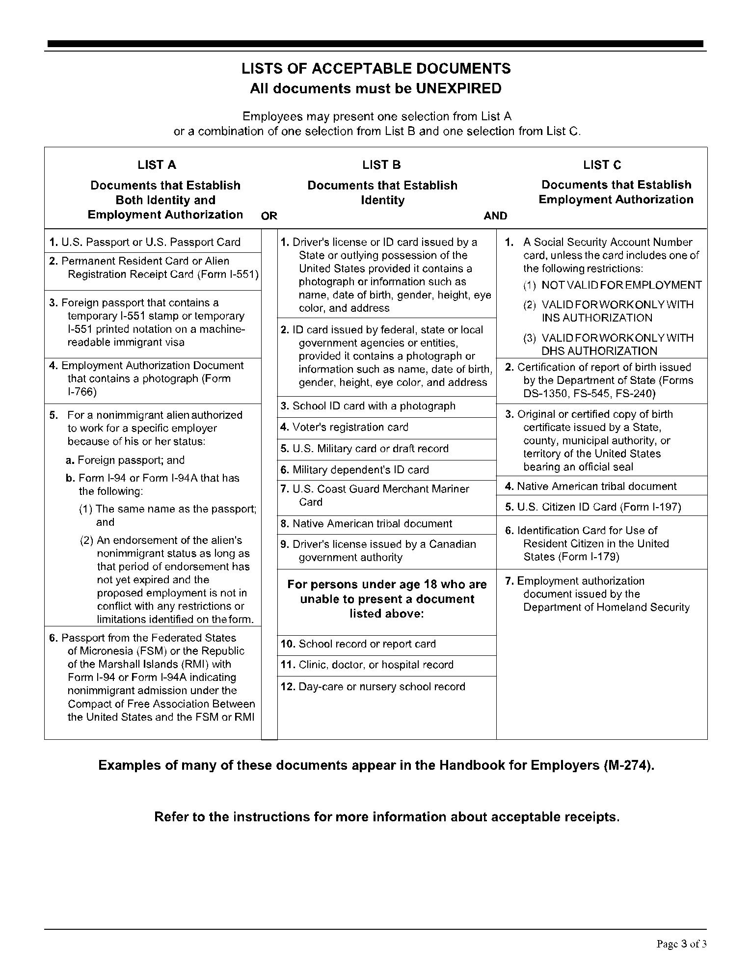 Fillable USCIS I 9 Employment Eligibility Verification Form