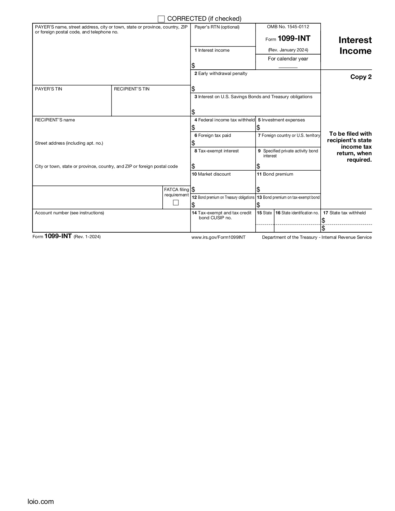 Form 1099 INT Essential Guide To Reporting Interest Income