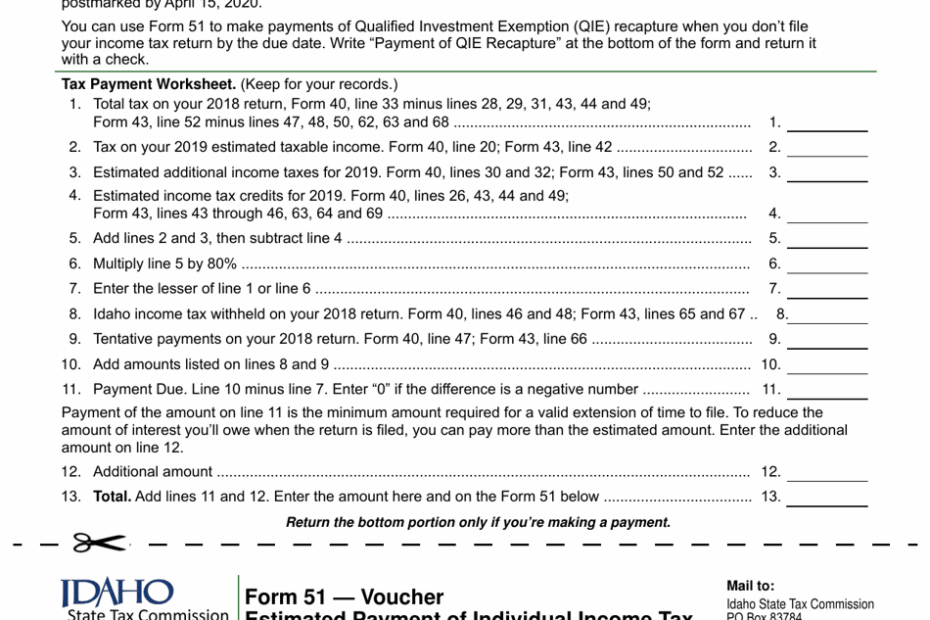 Form 51 EFO00092 Fill Out Sign Online And Download Fillable PDF Idaho Templateroller