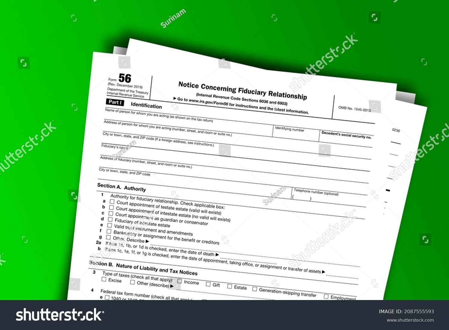 Form 56 Papers Notice Concerning Fiduciary Stock Illustration 2087555593 Shutterstock Form 56 Papers Notice Concerning Fiduciary Stock Illustration 2087555593 Shutterstock