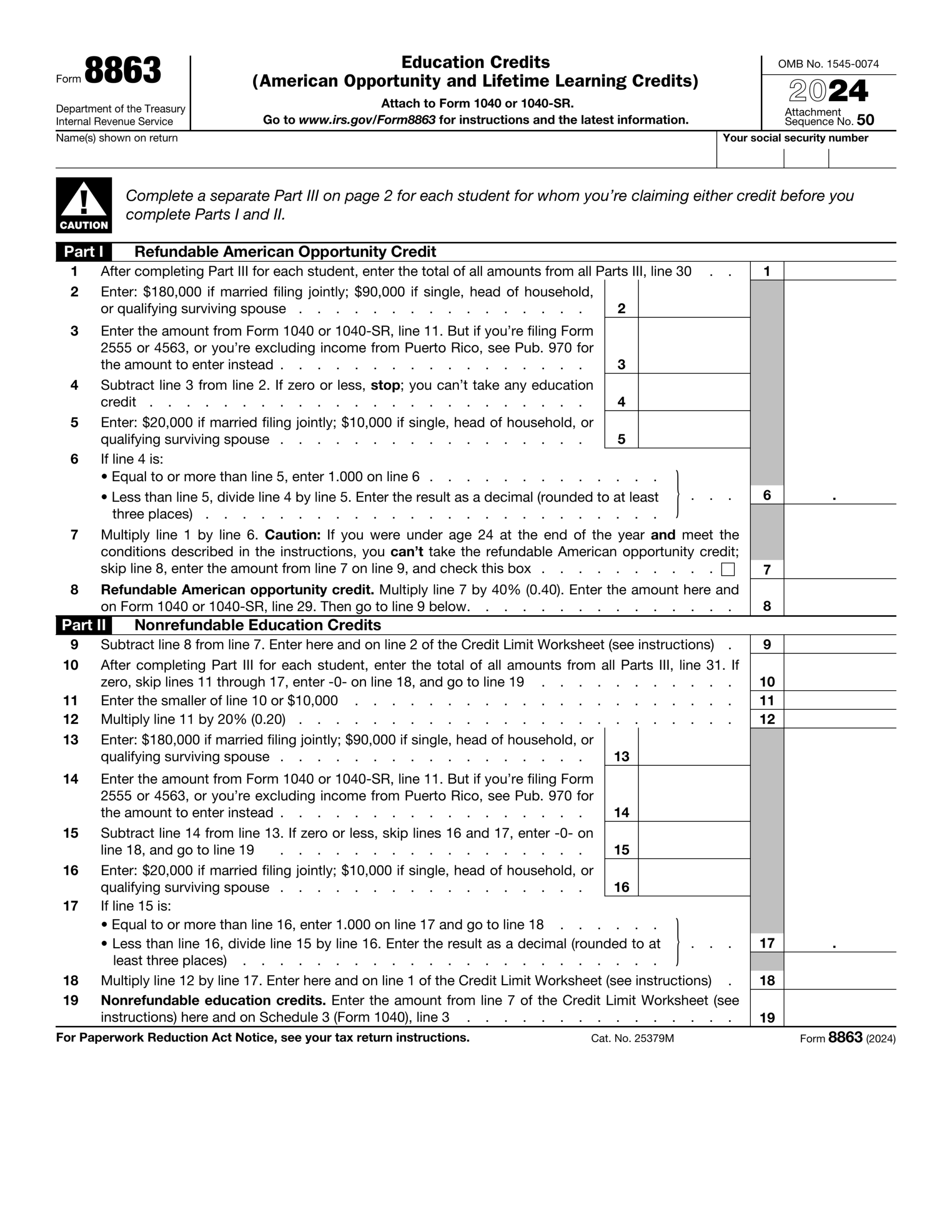 Form 8840 2024 2025 Fill Edit And Download PDF Guru