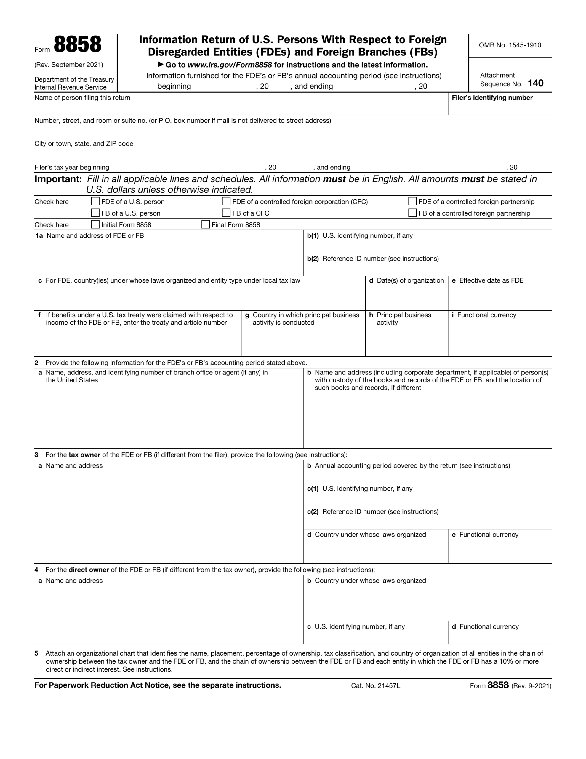 Form 8858 2024 2025 Fill Official Forms PDF Guru