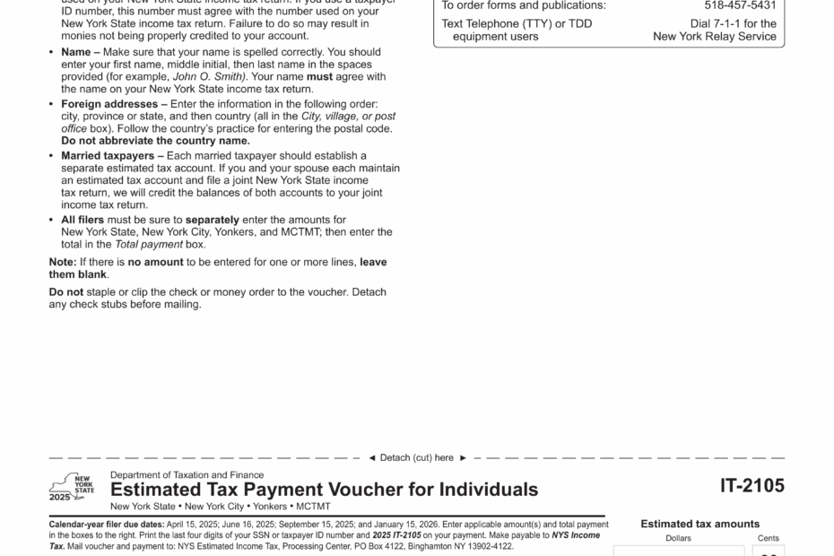 Form IT 2105 2024 2025 Fill Official Forms Online