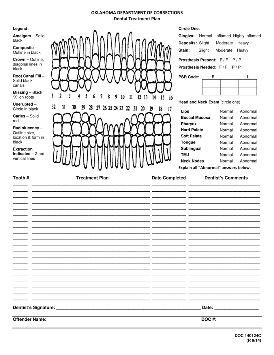Form OP 140124C Fill Out Sign Online And Download Printable PDF Oklahoma Templateroller
