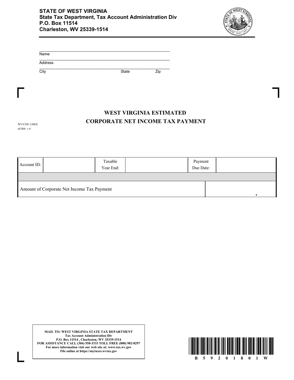 Form WV CNF 120ES Fill Out Sign Online And Download Printable PDF West Virginia Templateroller
