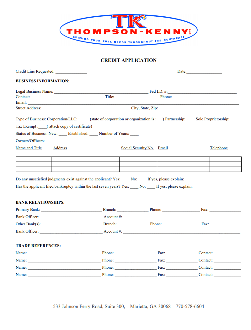 Forms Thompson Kenny