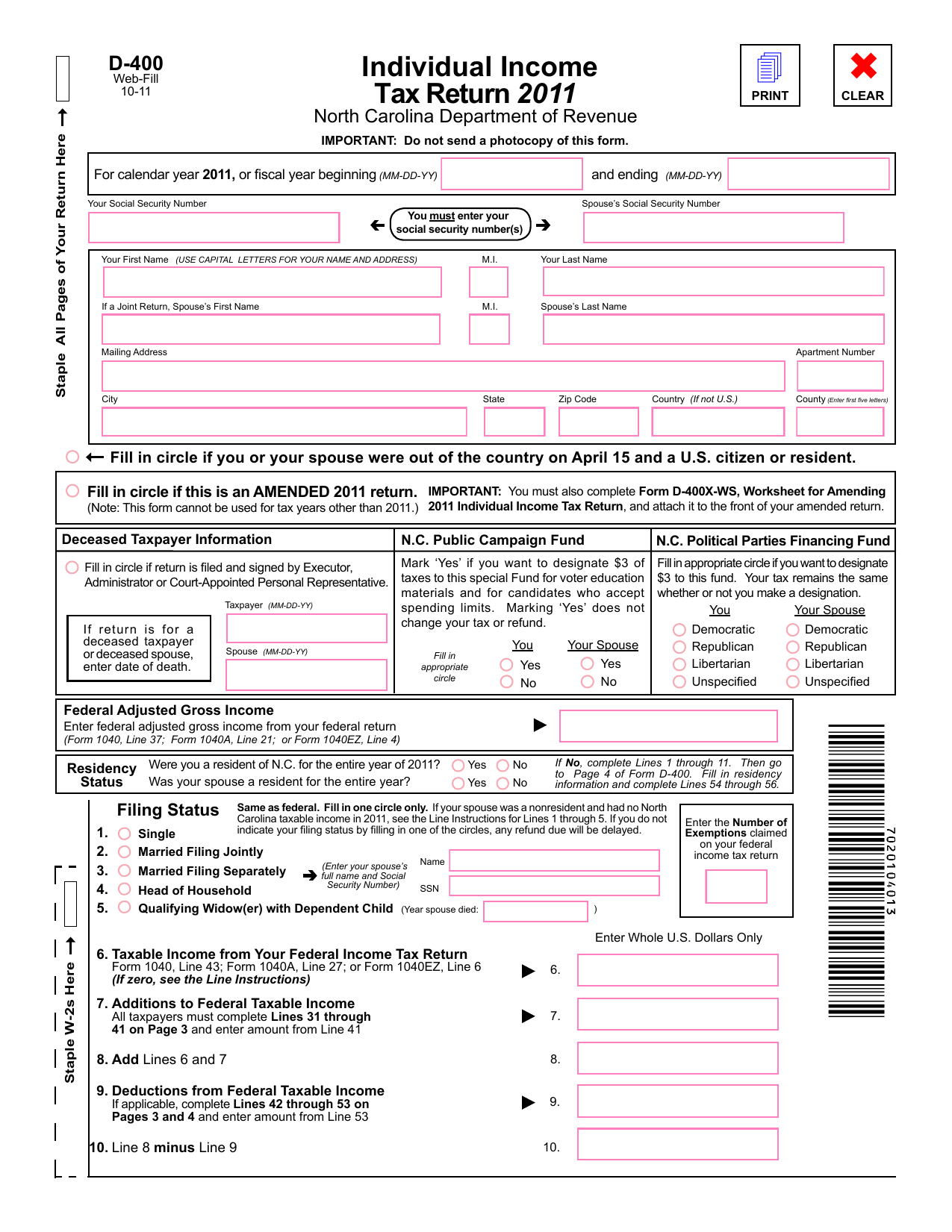 Forward Department Of Revenue