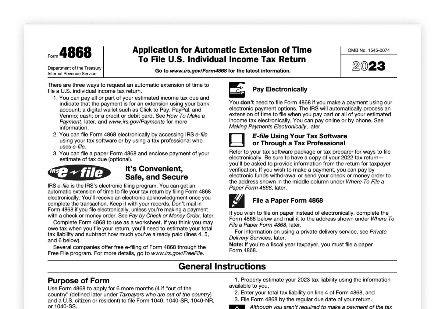 Free 4868 Form Generator Fillable 4868 By Jotform