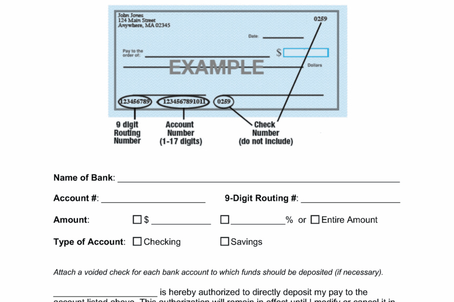 Free Chime Direct Deposit Authorization Form PDF Word