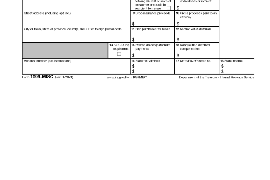 Free IRS 1099 Form PDF EForms