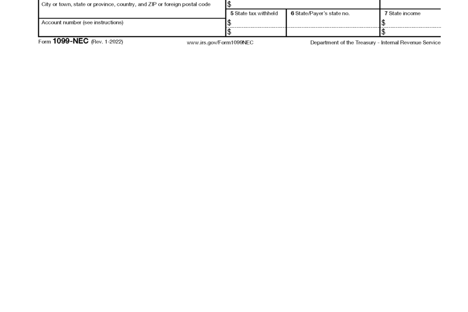 Free IRS 1099 Form PDF EForms