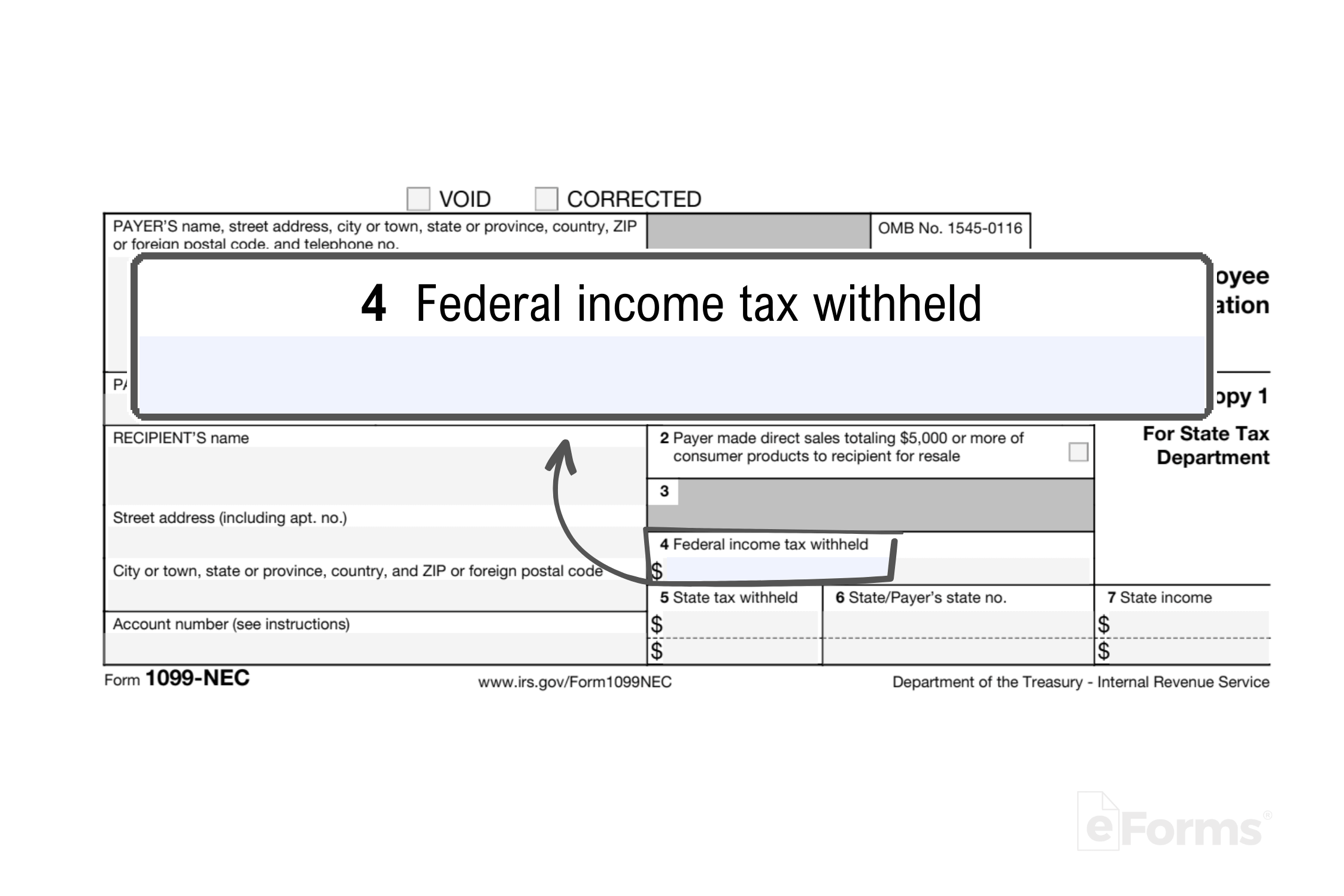 Free IRS 1099 NEC Form 2021 2025 PDF EForms