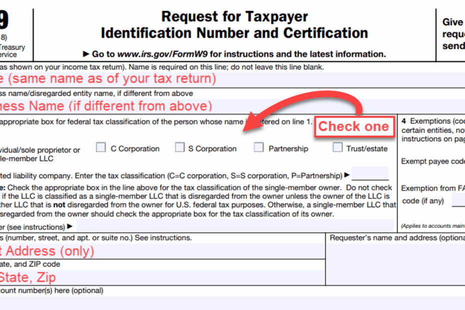 Free IRS Form W9 2024 PDF EForms