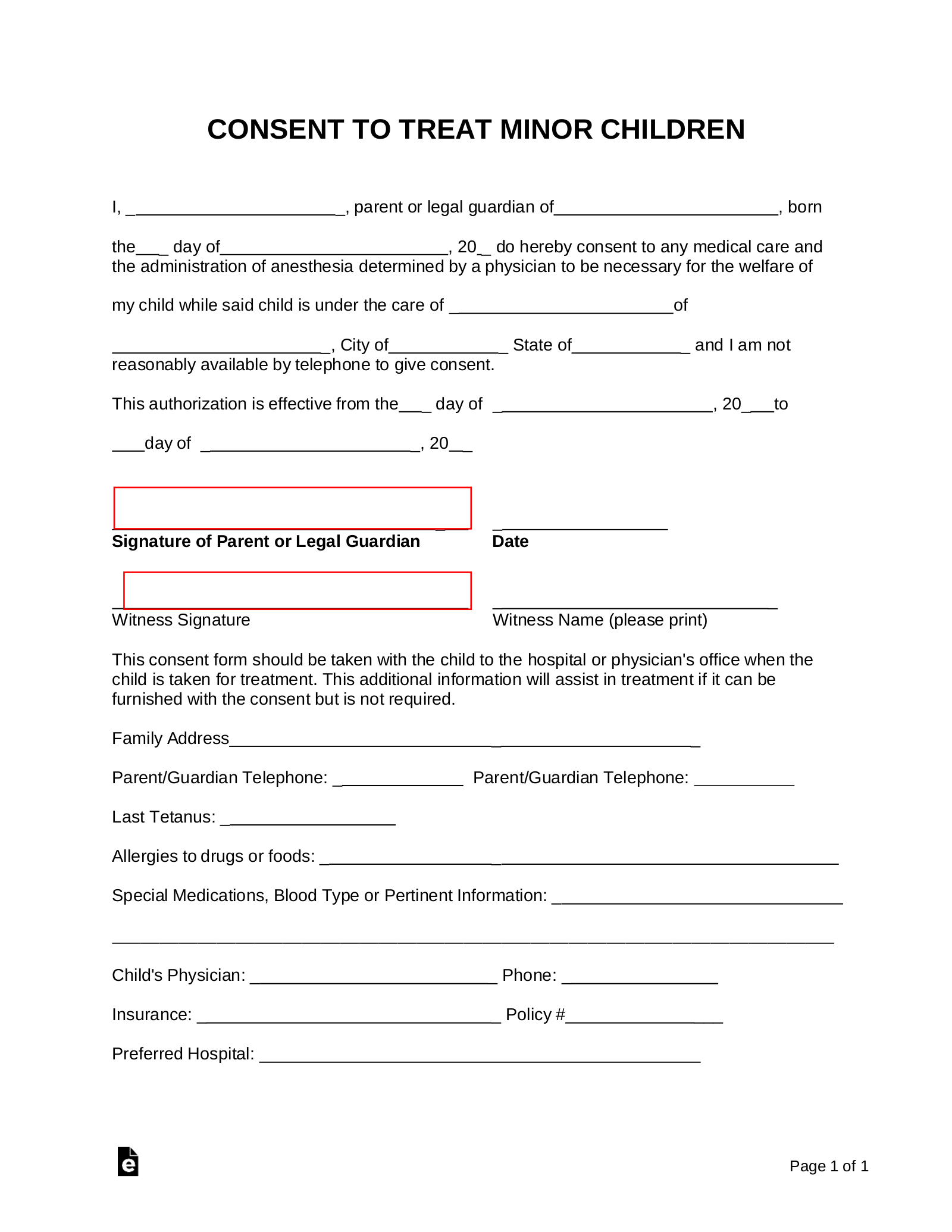 Free Medical Records Release Authorization Form Waiver HIPAA 