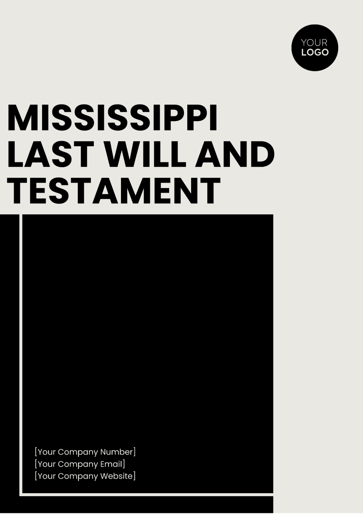 Free Mississippi Last Will And Testament Template To Edit Online