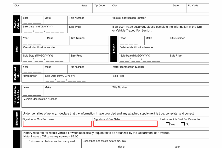 Free Missouri Bill Of Sale Forms 4 PDF EForms