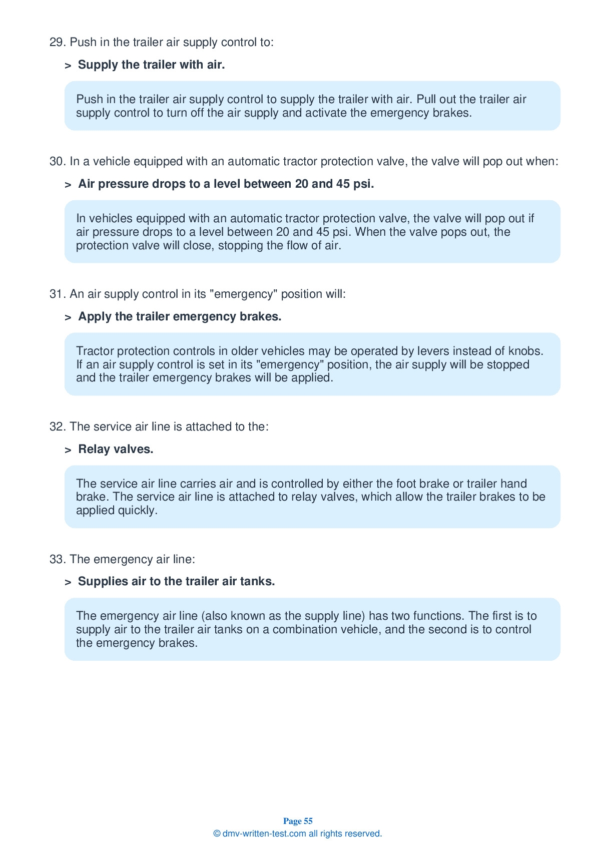 FREE Oregon Knowledge Test Class A Real 2025 CDL Questions 