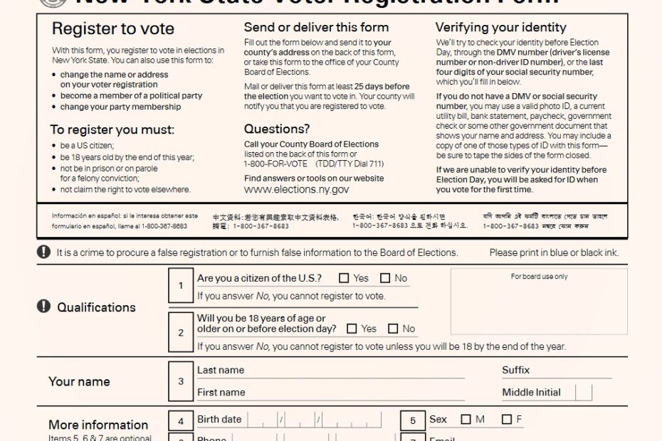Friday Is The Deadline To Register To Vote In Nov 7 Election