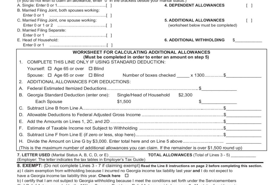 G 4 rev7 14 Georgia Income Tax Line Form PubHTML5