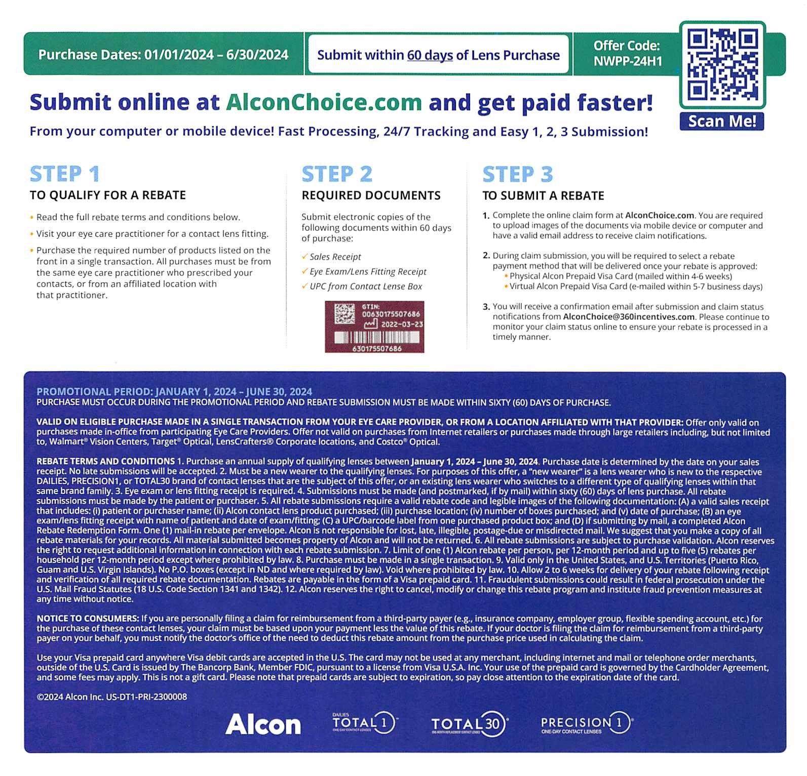 Get Up To A 300 Rebate On Alcon Contact Lenses Sunny Optometry