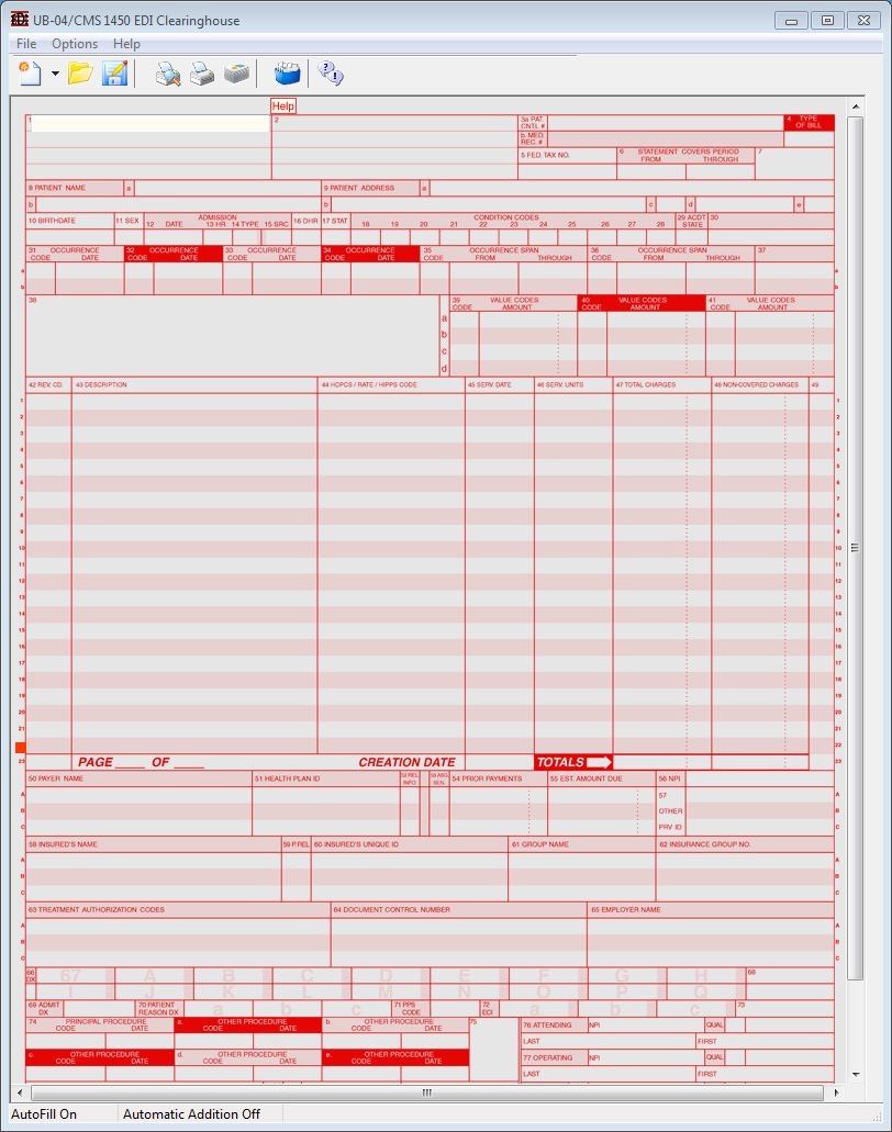 HCFA 1500 Vs UB 92 Which One To Use HCFA 1500 Vs UB 92 Which One To Use
