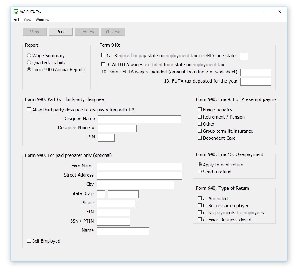 How To Create 940 Reports In CheckMark Payroll Software