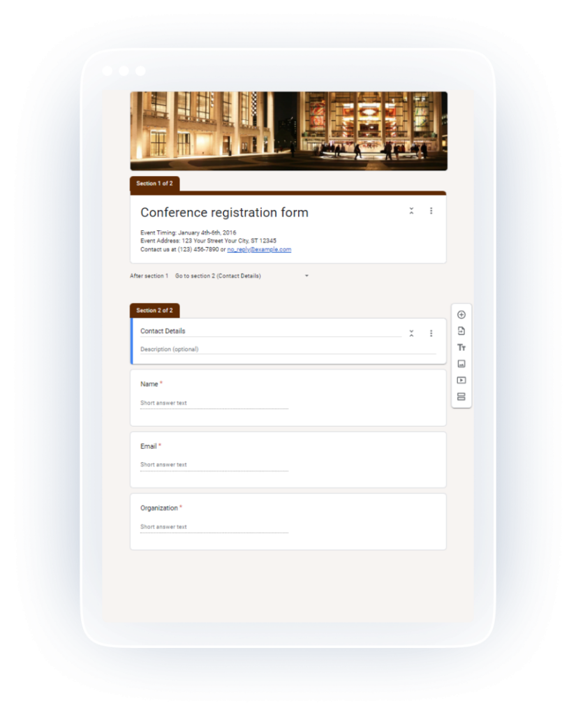 How To Create A Google Forms Event Registration 123FormBuilder Blog