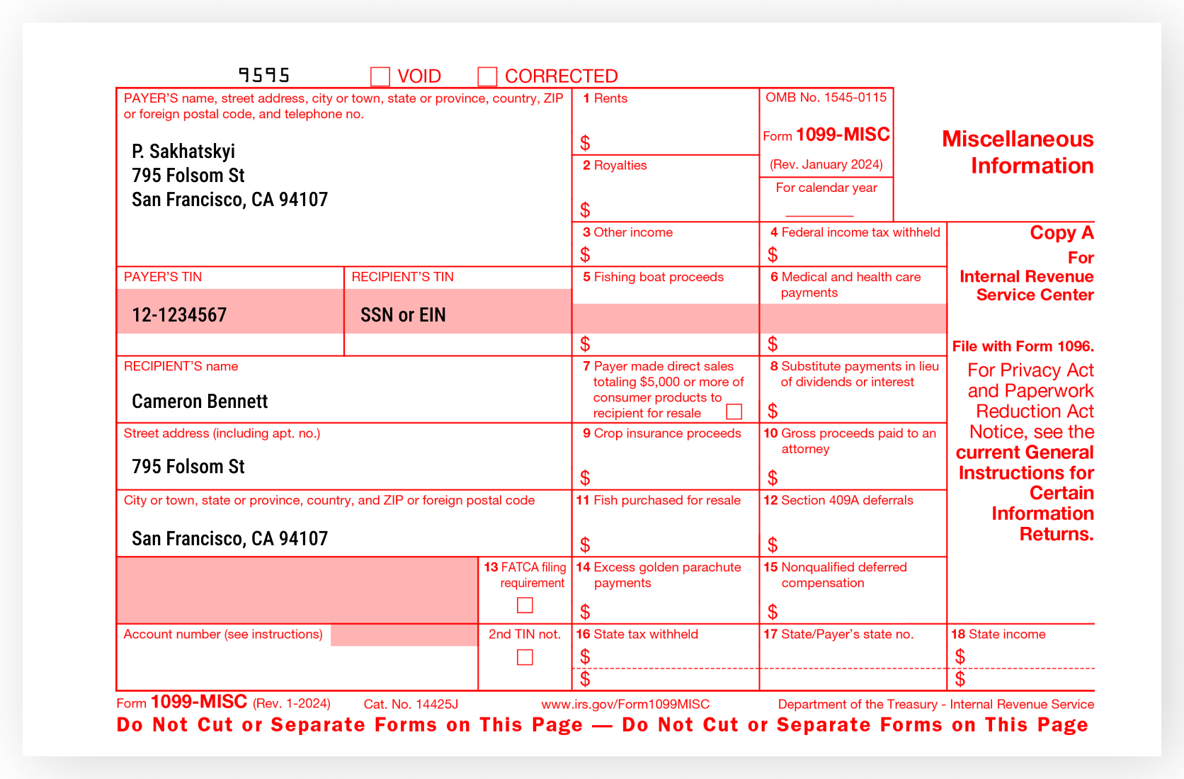 How To Fill Out IRS 1099 MISC Form PDF 2025 PDF Expert How To Fill Out IRS 1099 MISC Form PDF 2025 PDF Expert