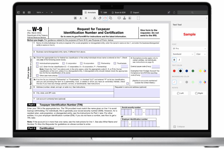 How To Fill Out IRS W9 Form 2024 2025 PDF PDF Expert