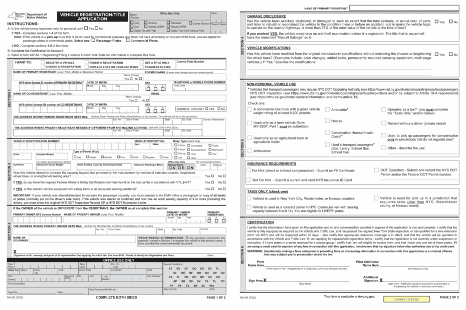 How To Renew A Vehicle Registration In NYS