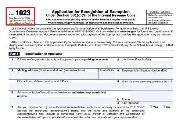 How To Start A 501c3 And Types Of Organizations Help With Taxes In 